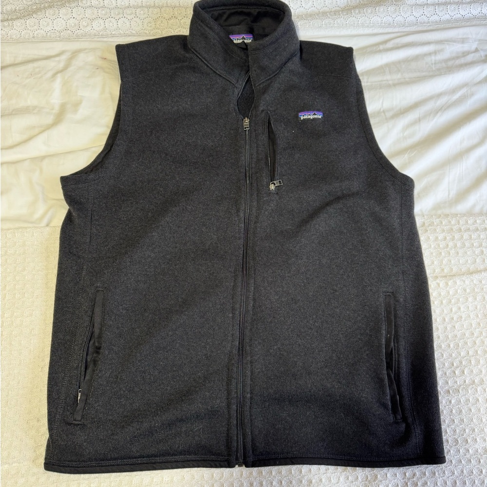 Men’s Black Patagonia Vest